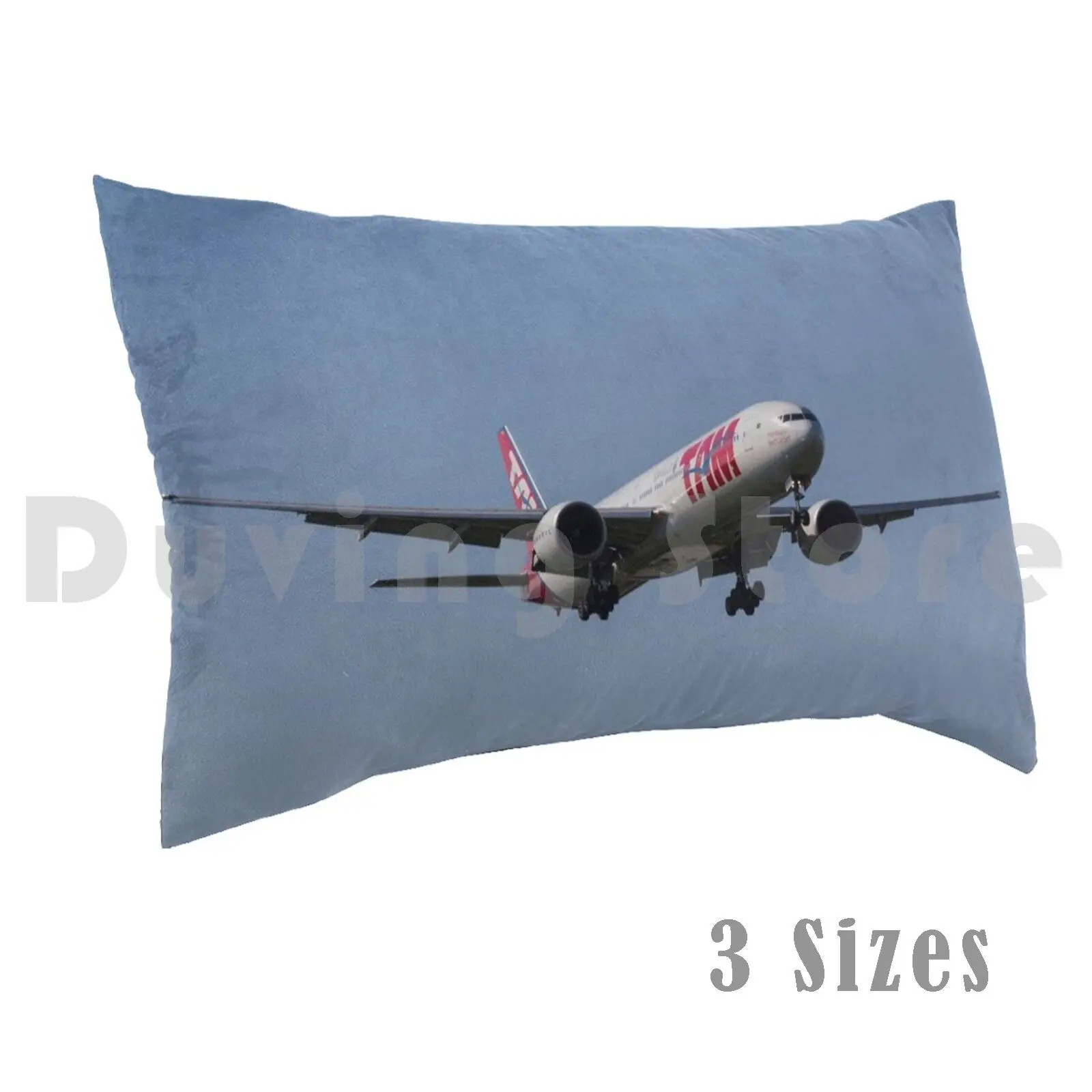 Funda de almohada Latam Boeing 777 DIY 50*70 Latam Latam Latam brasileño Boeing Latam Boeing 777 Boeing 777 brasileño