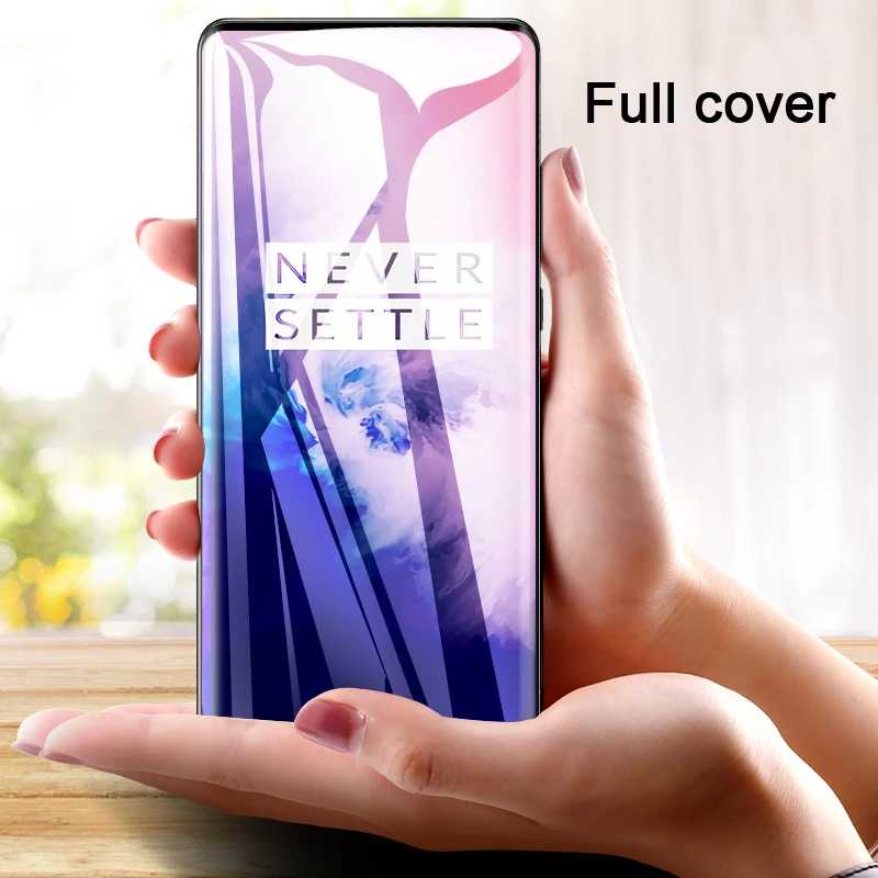 5D curved tempered glass for Oneplus 7 pro 7pro screen protector on one plus 7 pro oneplus7 pro protective glass protection film