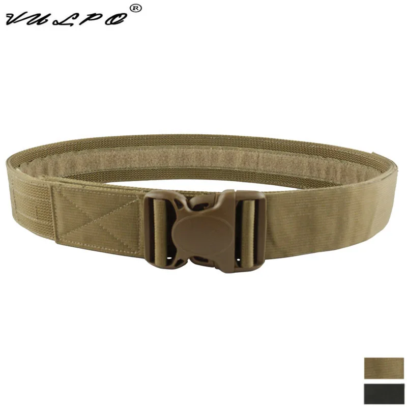 VULPO Hunting Airsoft Equipment 1000D Nylon Tactical Hard 2 Inch Shooter Belt Airsoft Hunting Belts