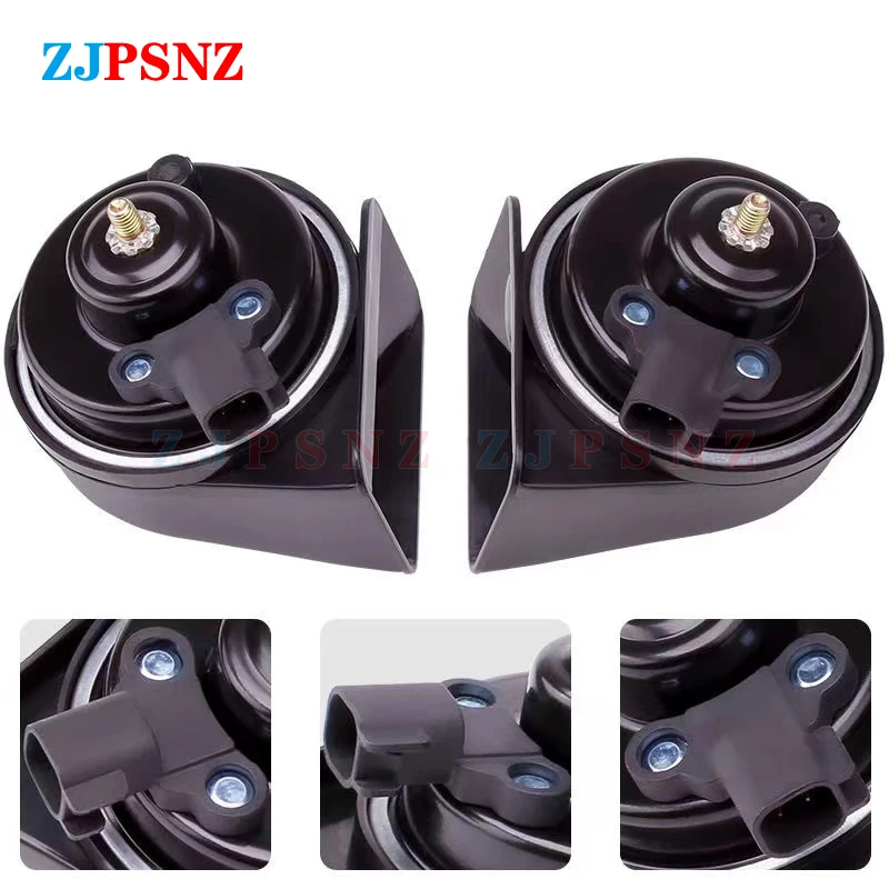Car 12V Snail Horn With Male Plug Socket Dedicated Horn Socket Conversion Plug Auto Speaker Electric Horn Snail Horns Universal view 2