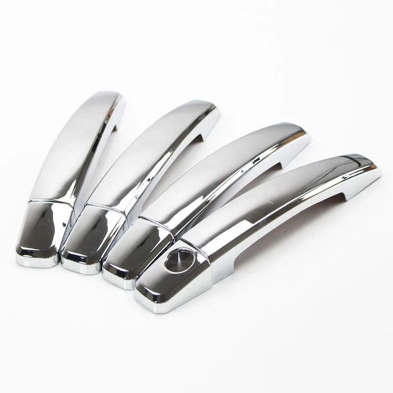 For OPEL Vectra C OPEL Signum Opel Insignia OPEL Astra Chrome Carbon Fiber Car Door Handle Cover Trim Stickers Accessories