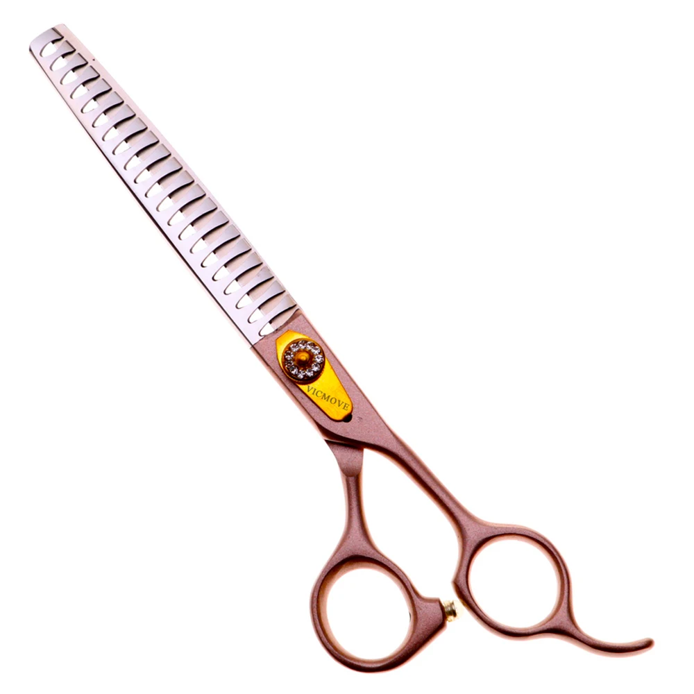 

7 Inch Professional Pet Scissors Dog Grooming Thinning Shears Kit for Animals Japan440C High Quality 21 Teeth