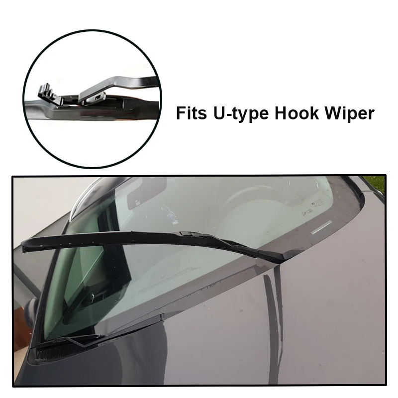 Juego de escobillas de limpiaparabrisas delanteras y traseras de Erick para Hyundai i10 MK2 2013-2018, escobillas de lluvia para parabrisas de