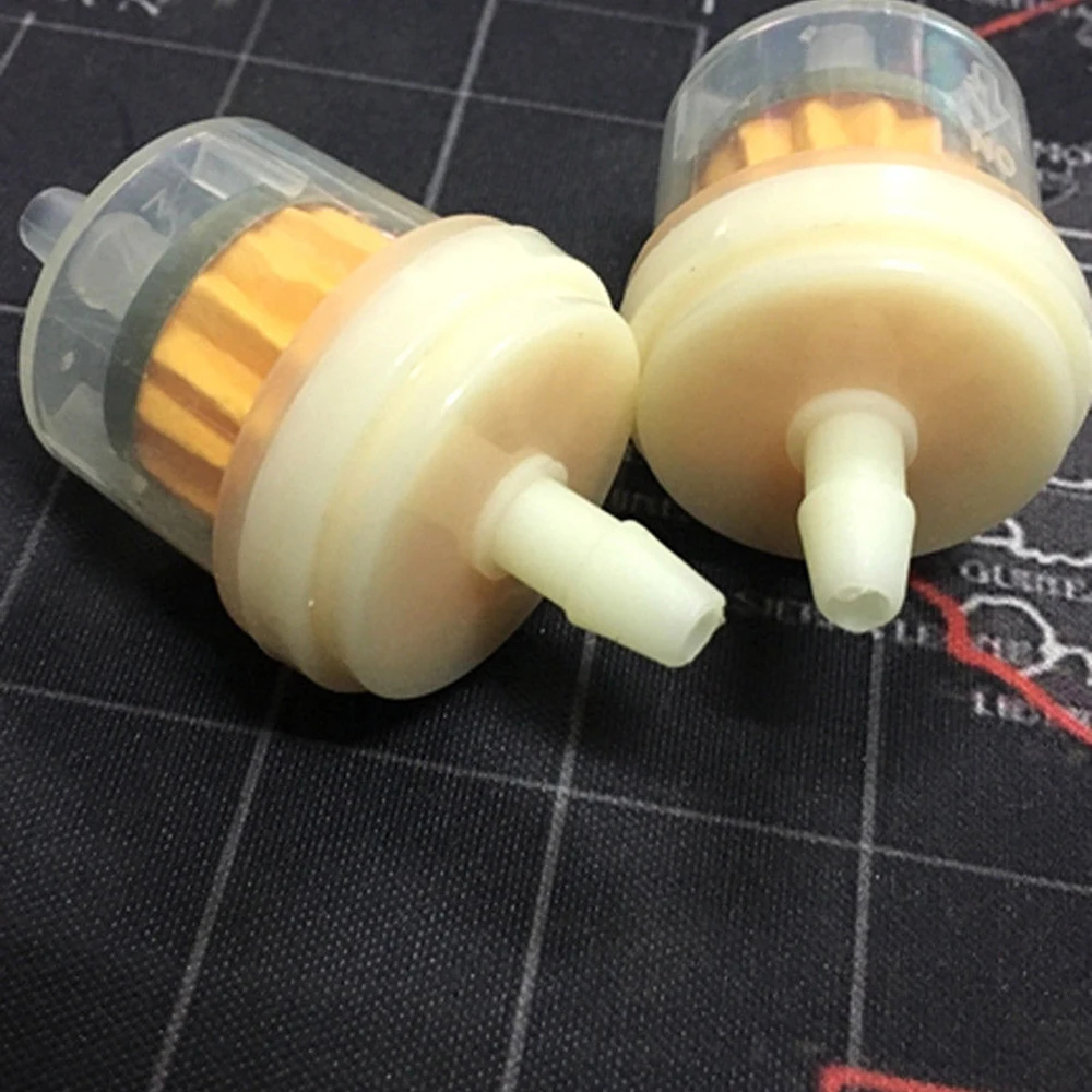 New 10pcs Universal Gas Fuel Oil Filter For Scooter Motorcycle Moped Scooter Dirt Bike ATV Fuel Filter