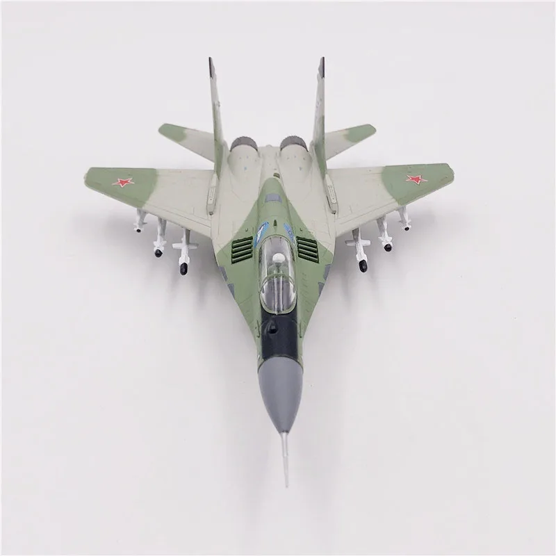 Jason TUTUAircraft Plane model 1:100 Russian Air Force MiG-29 airplane Alloy model diecast 1:100 metal Planes