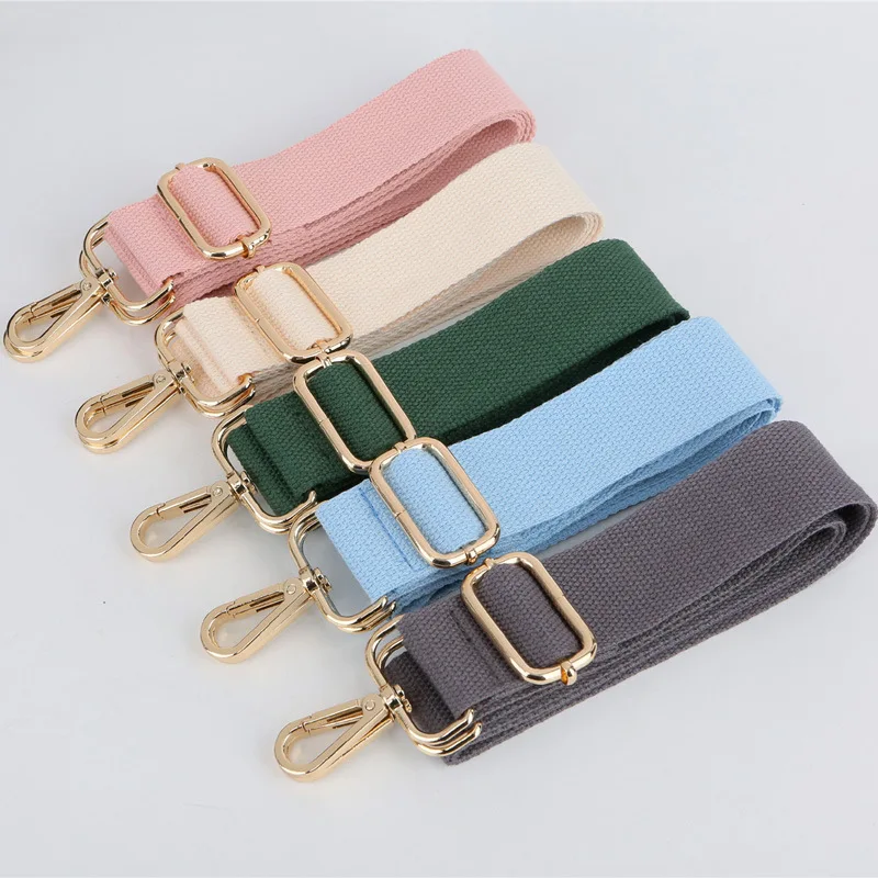 Wide Bag Strap Handbag Belt Shoulder Bag StrapHandle Solid Candy Color Black Red Blue Strap Accessory Bag Part Adjustable Chain