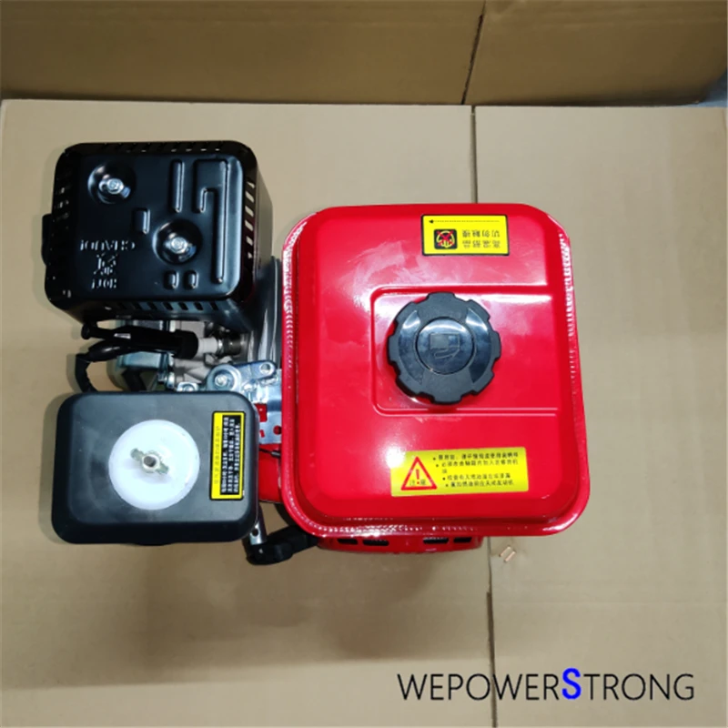 Chongqing Quality! WPS170F 212CC 7HP 04 Stroke Air Cool Small Gas Engine with Double-Groove V Pulley Used for Multi-Purpose