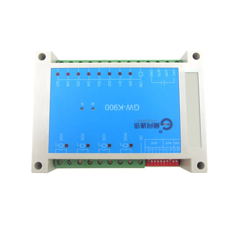 

8-channel Switch Input Acquisition Module 485 Industrial MODBUS RTU 4-way Relay Output GW-K900