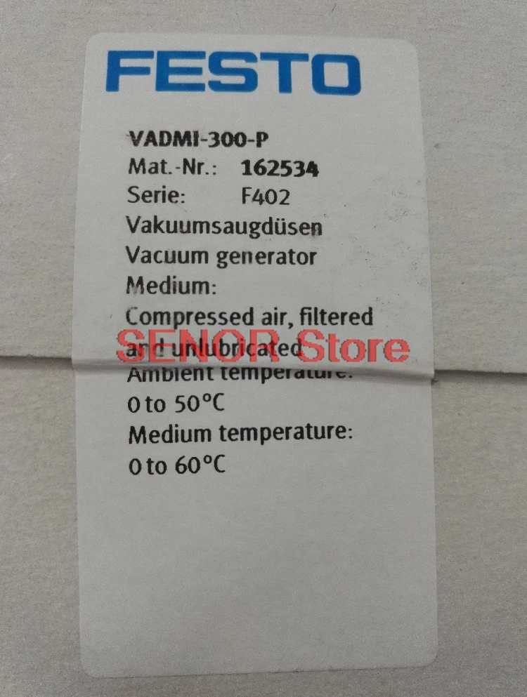 Brand new original vacuum generator VADMI-300-P 162534