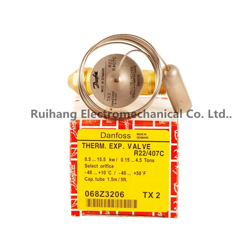 Danfoss 068Z3206  R22/R407C Expansion valve TX2