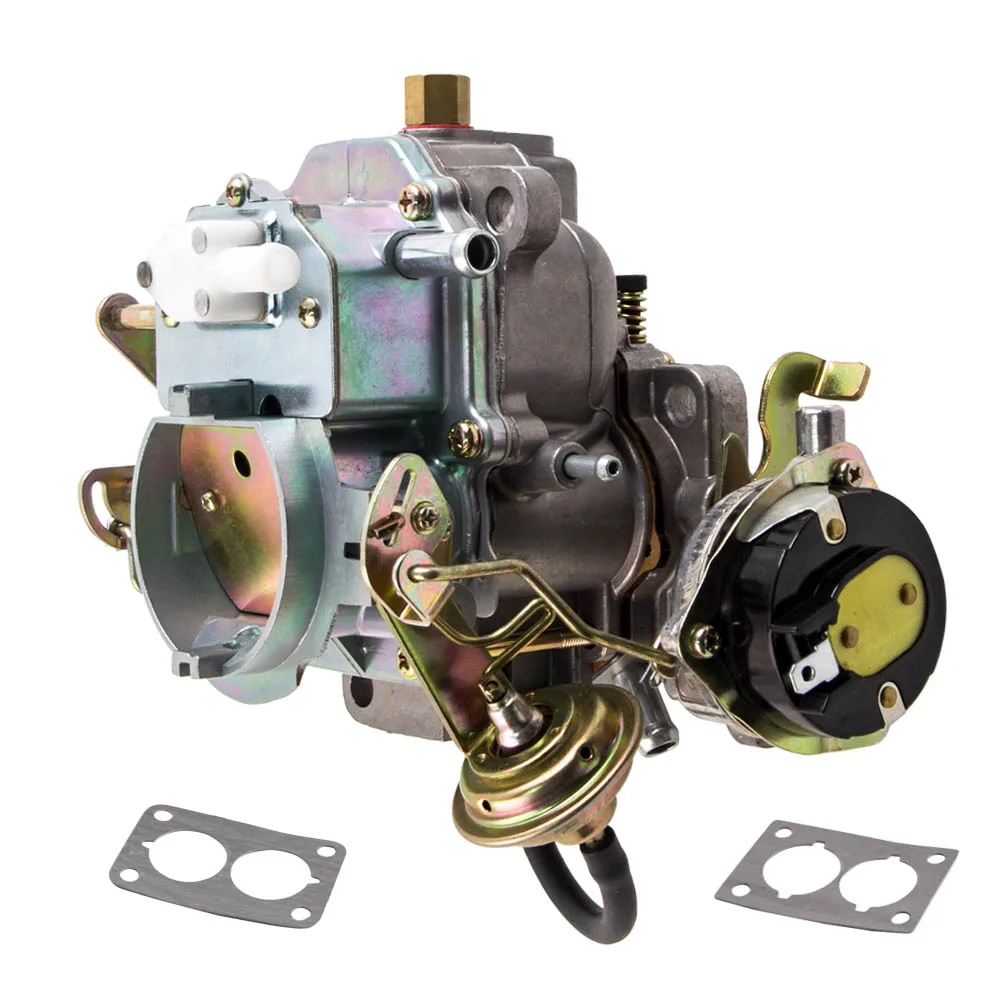 New Carburetor w/ Electric Stepper Motor For Jeep CJ-7 1981 1982 1983 1984 1985 1986
