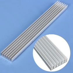 1PCS 150x20x6MM Kühlkörper Aluminium Kühlkörper Kühler für IC Kühlung Elektronische Chipsatz Wärmeableitung