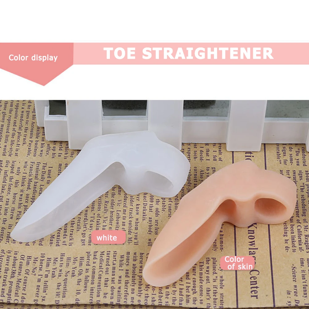 Orthopedic Adjuster Big Toe Separator 1 Pair Thumb Hallux Valgus Toe Separators Bunion Protector Adjuster Correctors