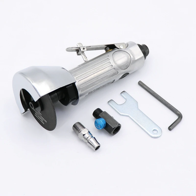 

3'' Pneumatic Angle Grinder with Cutting Disc & Wrenches for Cutting Operation Mini Pneumatic Cutting Tool