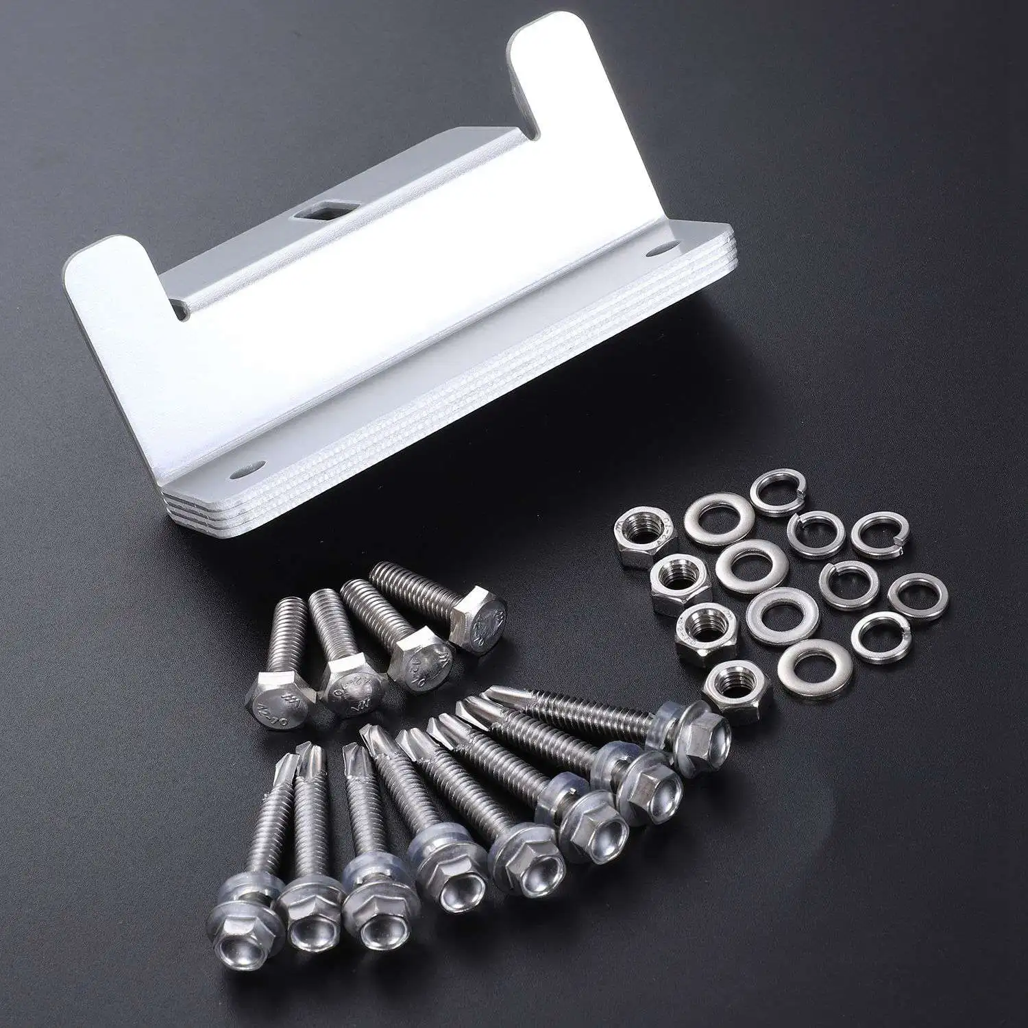 Aluminum Z Style Solar Panel Brackets Durable Solar Panel Mounting Brackets Sets For RV Boat Off Grid