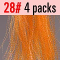 4 paquetes Color 28