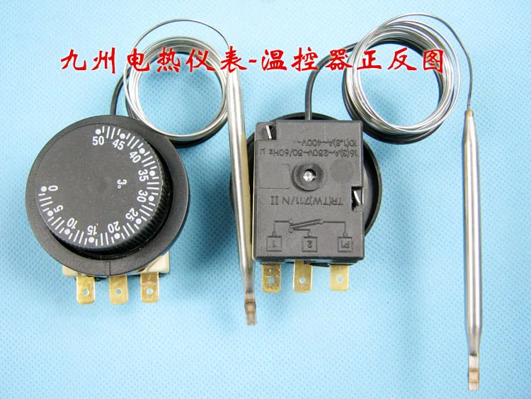 Thermostat Temperature Control Switch Mechanical Temperature Controller Thermal Switch 0-40 Degrees 50 Degrees 60-Degree