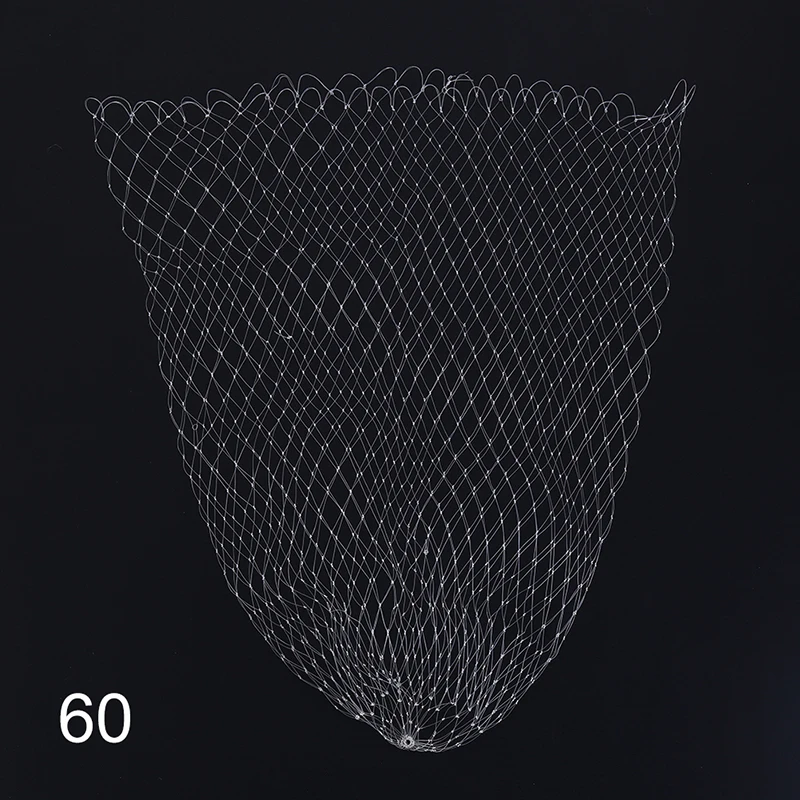 Fishing Tools fish line Net Mesh Hole Depth Folding Landing Dip Net 3 sizes