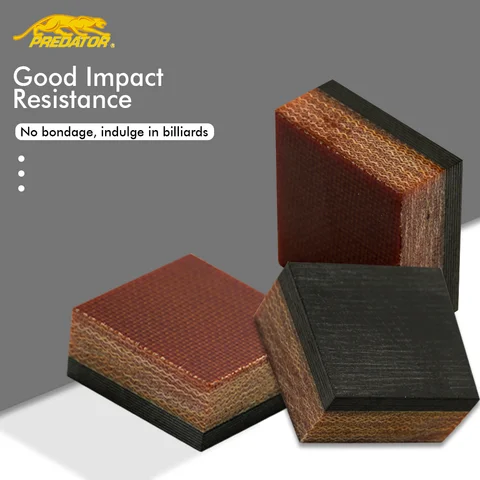 오리지널 프레데터 브레이크 점프 팁 Bk2/3 팁 탄소 섬유 페놀 성분 베이클라이트 슈퍼 하드 펀치 큐 당구 액세서리