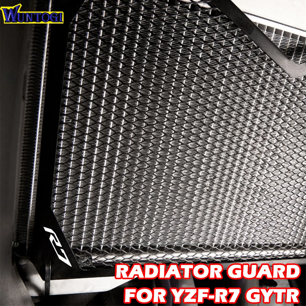 

Radiator Guard for Yamaha YZF-R7 YZFR7 YZF R7 GYTR 2021 2022 NEW Motorcycle Accessories Radiator Protection Grille Black