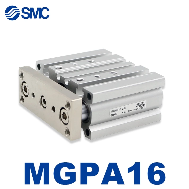 MGPA New SMC MGPA16 MGPA16-10Z MGPA16-20Z MGPA16-30Z MGPA16-40Z MGPA16-50Z MGPA16-75Z MGPA16-100Z Compact Guide Cylinder