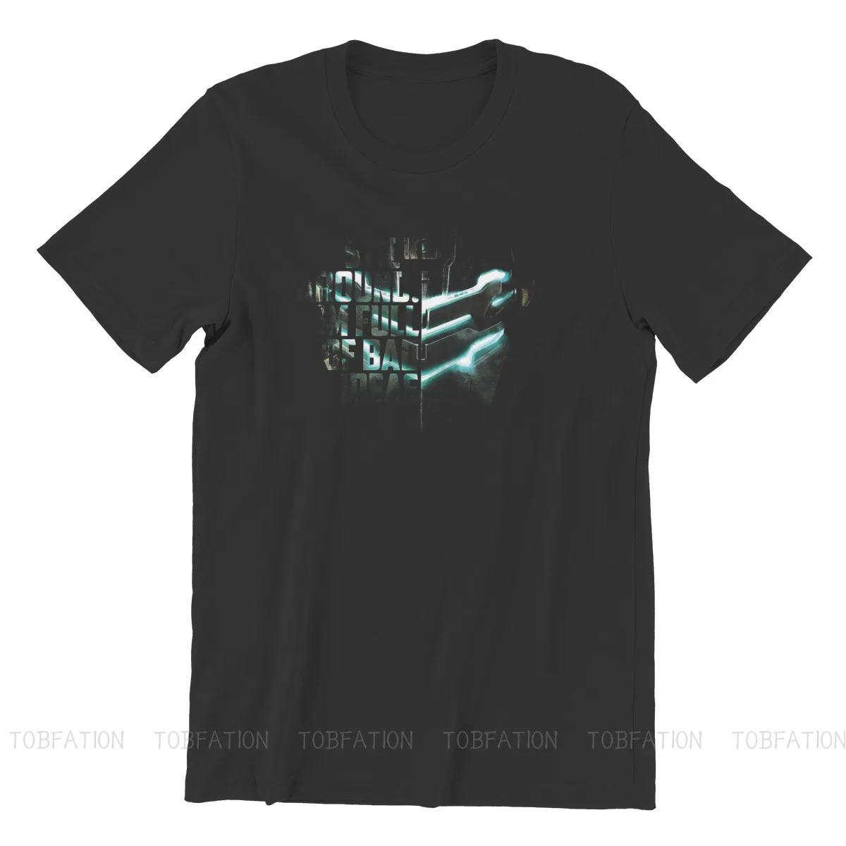 Dead Space Video Game Stick Around Essential2 Tshirt Classic Men Gothic Teenager Tees Tops Large Cotton Crewneck T Shirt