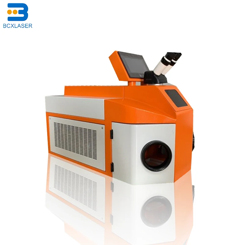 Mini Desktop design 200W CCD Camera Laser Welder Machine for Silver Gold Jewelry