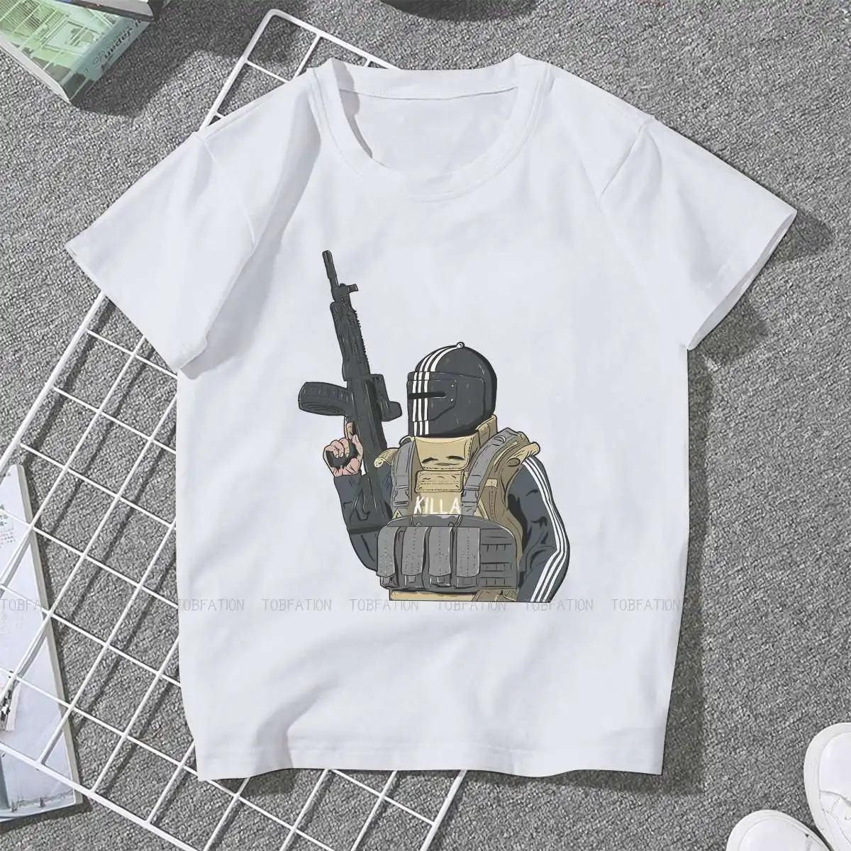 Killa Women Shirts Escape From Tarkov Game Oversized Korean StyleT-shirt Goth Vintage Female Blusas