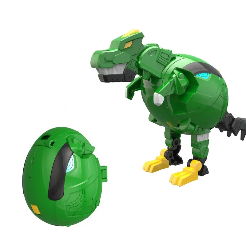 8pcs/set Mini Force Super Gino Power Deformation Eggs Robot Toys Action Figures MiniForce X Transformation Dinosaur Toy