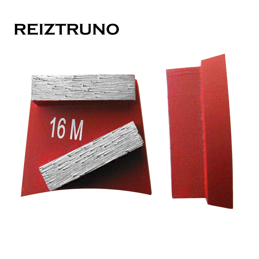Reiztruno 1 pezzo di due segmenti del diamante di Rettifica Piano Scarpe per calcestruzzo, Lavina utensili di rettifica Pavimento Lucidatura Blocco