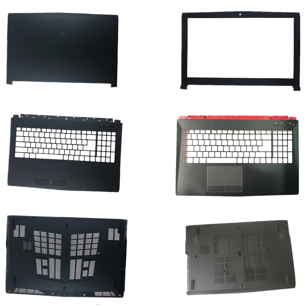 

Laptop LCD Top Cover Front Bezel Upper Case C Shell Bottom Case Cover For MSI GL62 6QD-021XCN 6QD-251XCN 6QF-626XCN Black