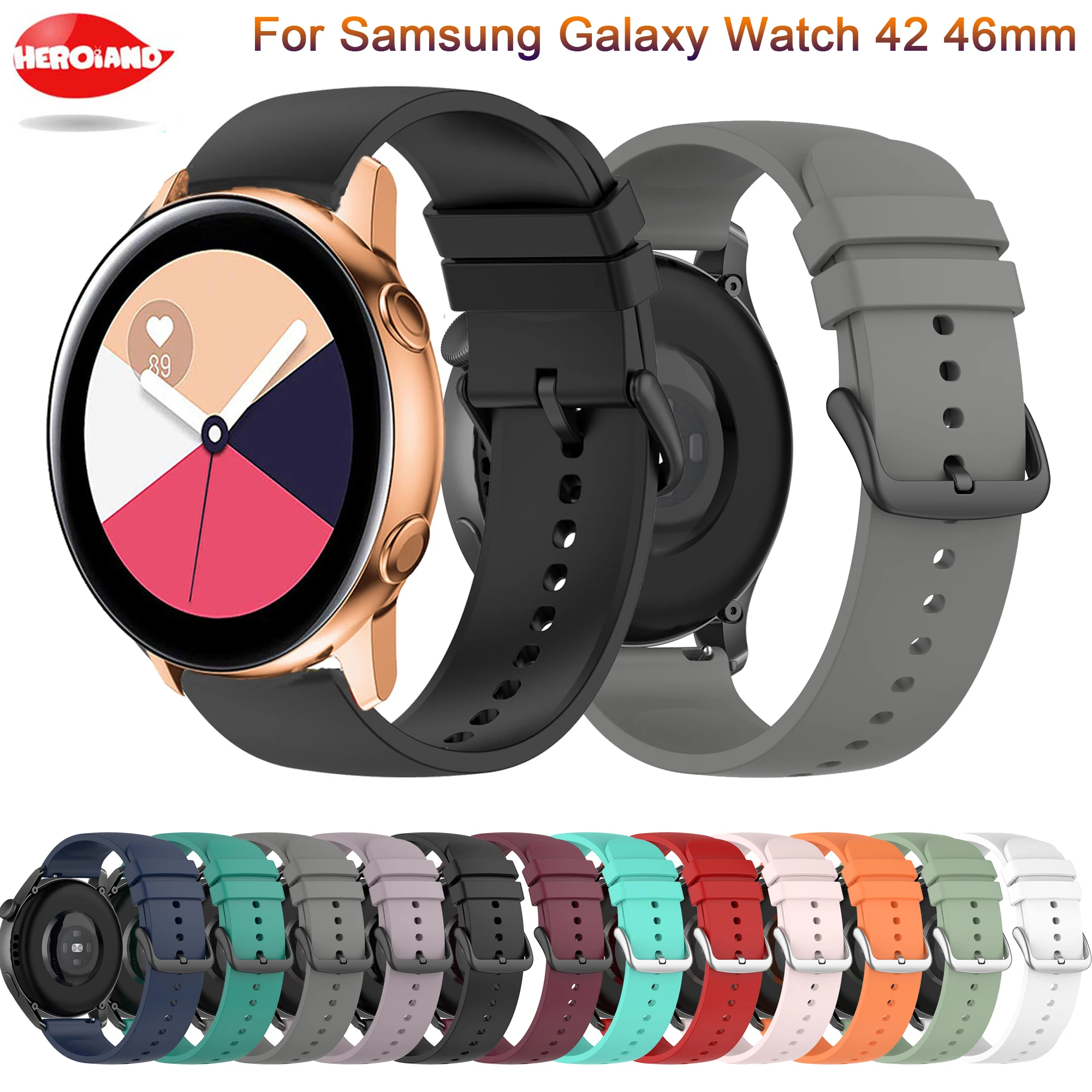 Watch straps For Samsung Galaxy Watch Active 2 40mm 44mm Gear sports wrist bracelet watchband samsung active2 3 42mm 46mm Correa