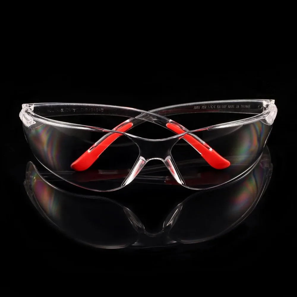 Protective Motorcycle Goggles Lab Eye Protection Clear Lens Workplace Protective Eyewear Safety Goggles Supplies Transparent