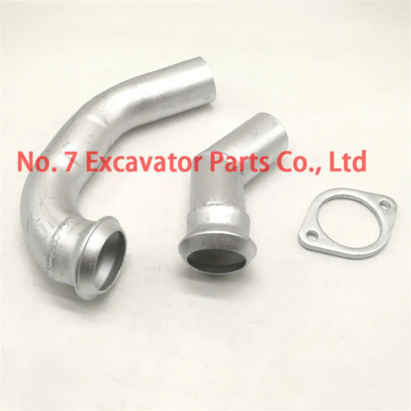 Excavator fittings CAT 306C  307D 308D muffler connection pipe clamp