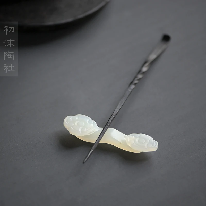 ★the beginning of the jade ruyi put jade ruyi zen tea spare parts furnishing articles tea table aside propitious grain