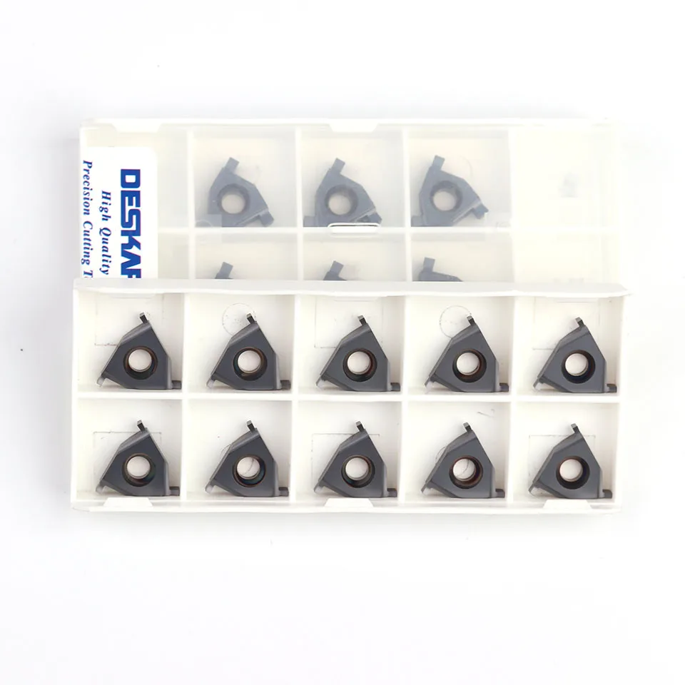 DESKAR 16ER /IL 16IR/EL 0.8 0.9 1.0 1.1 1.2 1.3 1.4 1.5 1.6 1.7 1.8 1.9 LDA Grooving Carbide Inserts Shallow Groove Tool
