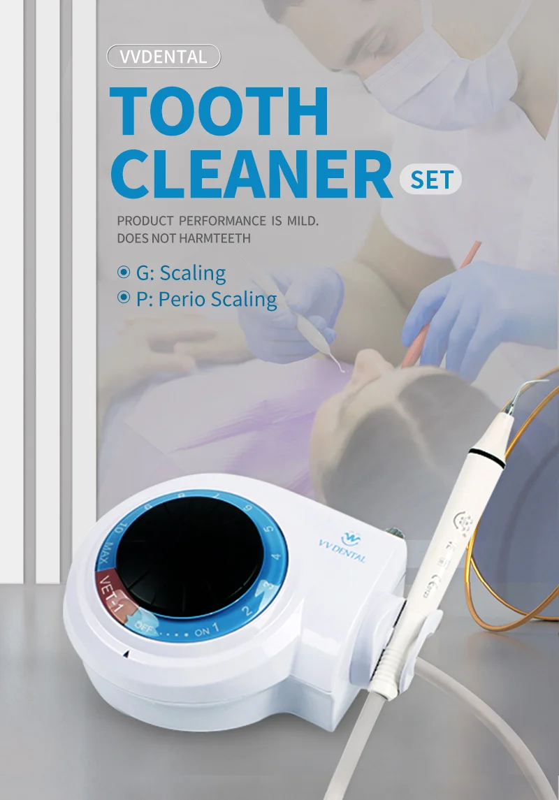 VVDental VET-1 Dental-Ultraschall-Scaler für die Mundreinigung, Zahnrauch, Flecken, Scaler, professionelle Zahnaufhellung, tragbare Werkzeuge – Detail 2