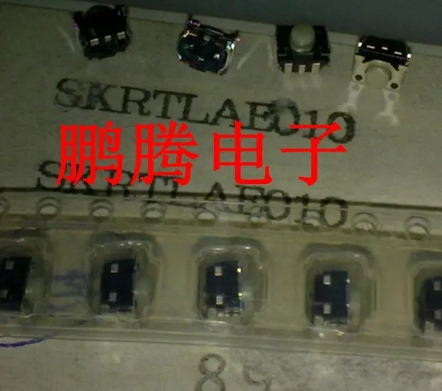 10PCS/lot SKRTLAE010 Original touch switch  3*4*3.2 side press the audio phone player switch button