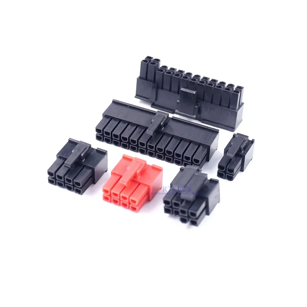 5 Stück CPU 4,2 mm 4 8 10 14 16 18 20 24 20+4 PIN Steckergehäuse PC Computer EPS ATX PSC Motherboard Mainboard Power Connector Shell – Detail 4