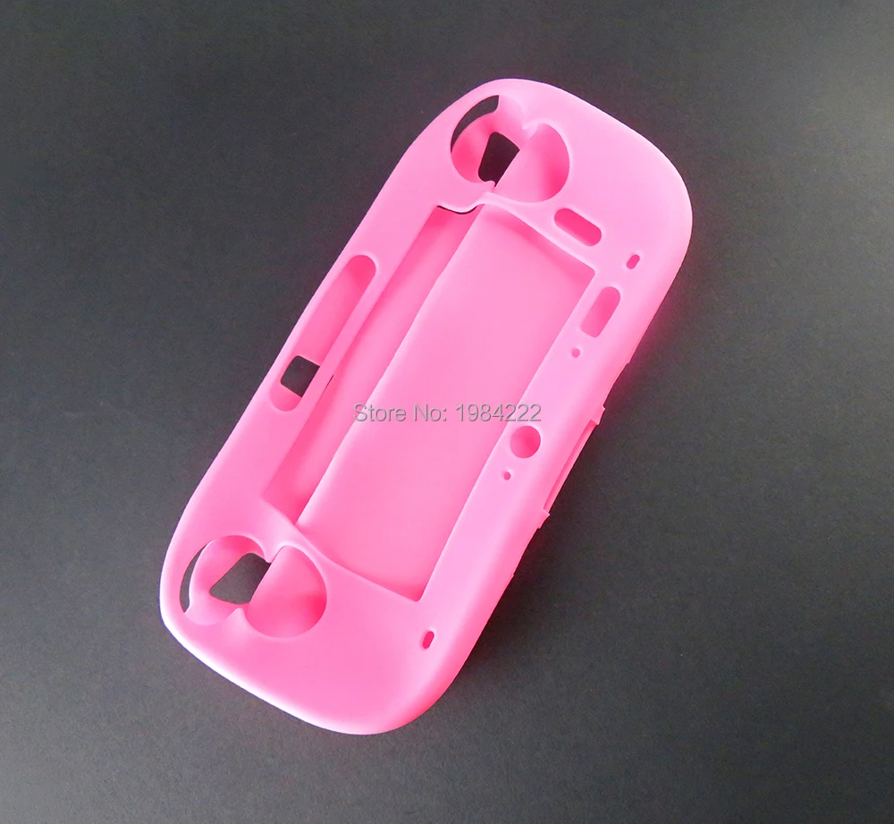 New Soft Rubber Gel Silicone Skin Case Cover Protector For Nintendo Wii U WIIU Gamepad Game Console