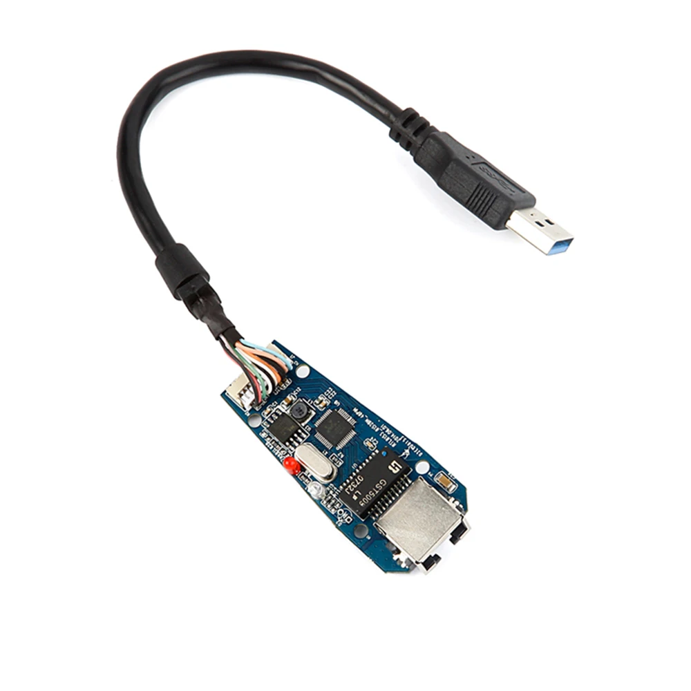 Adaptateur de carte réseau externe, USB 3.0 vers Ethernet RJ45 Lan, pour Windows 7/8/10/XP