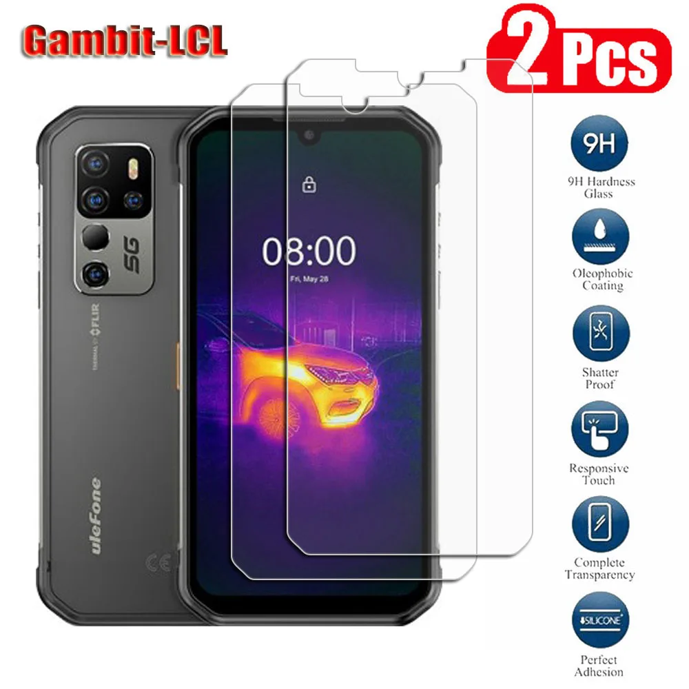 2Pcs Original Protective Tempered Glass For Ulefone Armor 11 11T 5G 6.1\