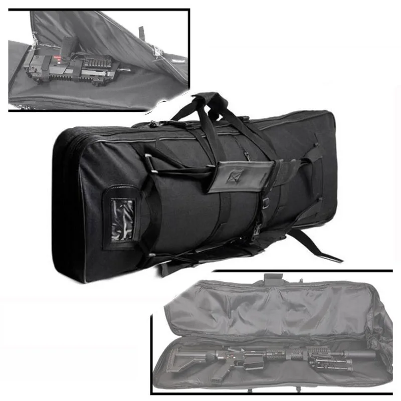 Sac à dos pour fusil de chasse DulSniper Airsoft, sac de transport carré, étui de protection pour odorde tir et de paintball, 81cm, 94cm, 115cm