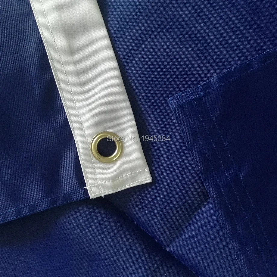 Embroidered European Union EU Flag Banner Europäische Union Flag Embroidery World Banner Union européenne Oxford 210D Nylon
