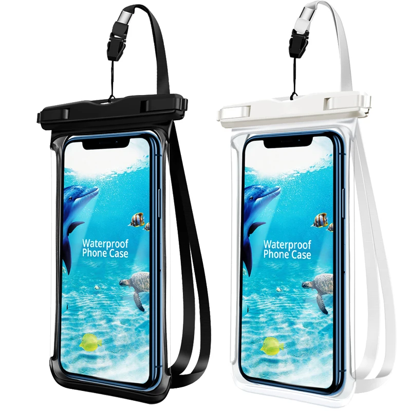 

ANMONE Waterproof Case For Phone Full View Universal Soft Phone Cover For iPhone Water Proof Dry Bag For Samsung A50 A51 Case