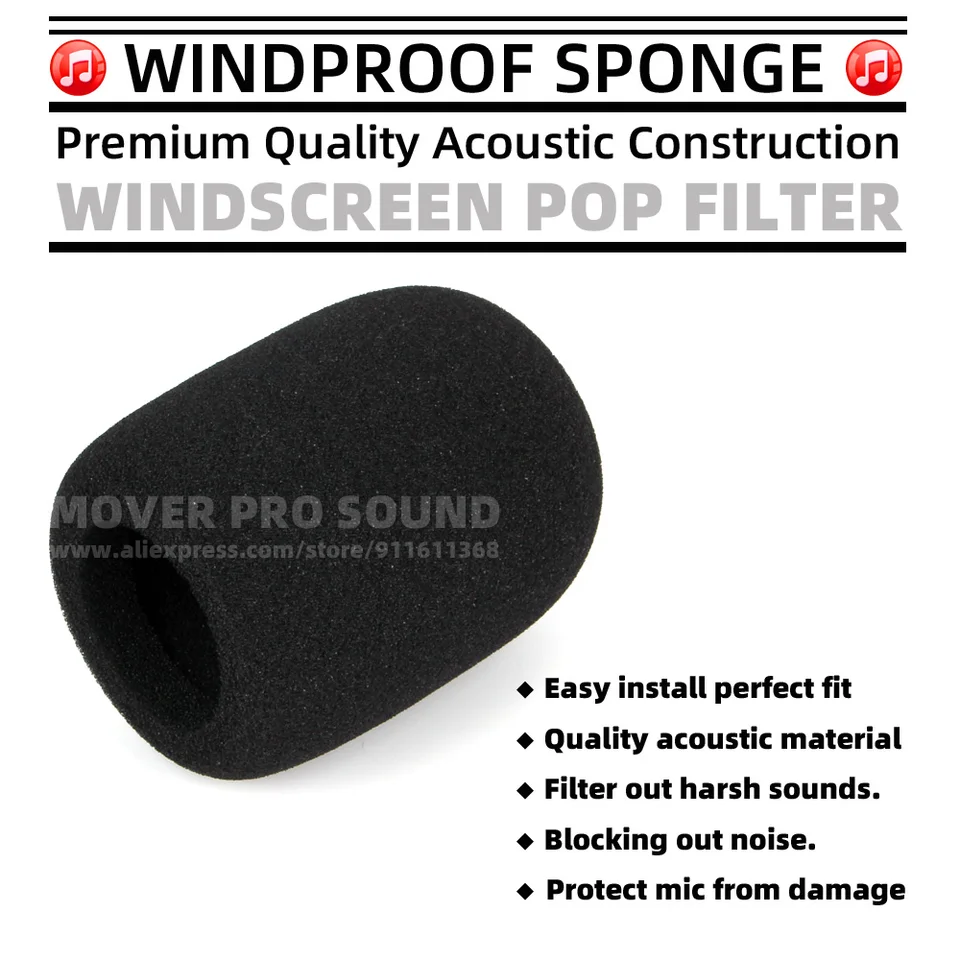 SHURE BETA 57A ＋純正ウインドスクリーン Amazon.com: Geekria for Creators Foam Windscreen Compatible with