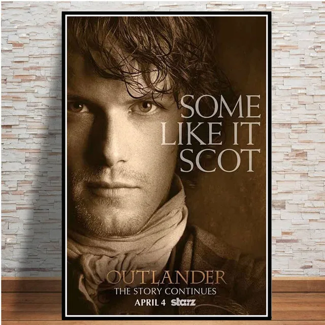 New Outlander TV Series Show Movie Character Poster And Prints Canvas Oil Painting Art Wall Pictures Home Decor view 3