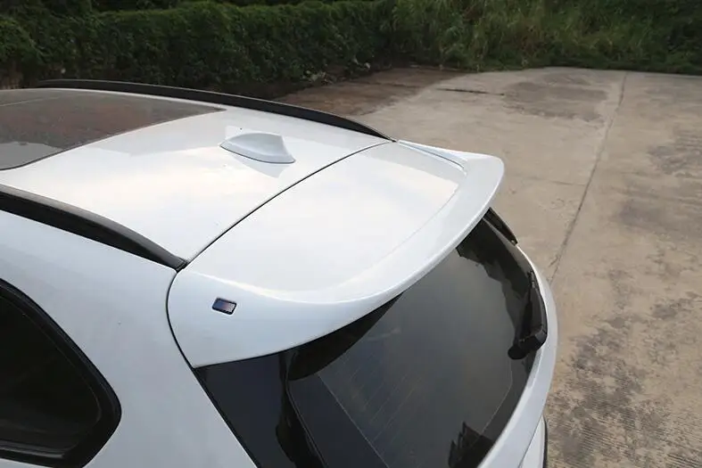 For BMW X1 F48 Spoiler 2017-2019 BMW 1 series hatchback ABS Material Car Rear Wing Primer Color Rear Spoiler For BMW X1 Spoiler