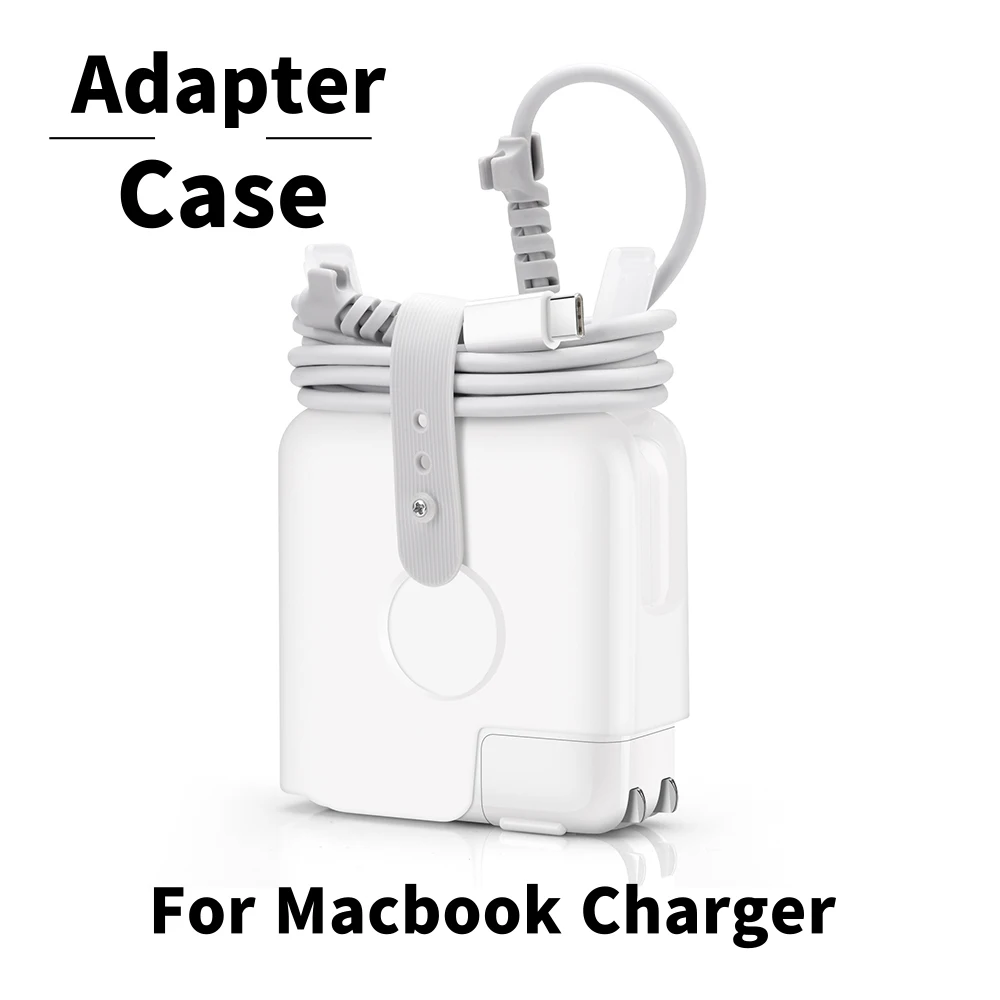 Travel Cord Organizer Compatible with MacBook Charger Protective Case for Mac Adapter Charging Cable Management Cord Winder