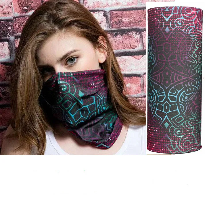 

Волшебная повязка на голову, шейный платок, шарф из микрофибры для лица для мужчин и женщин, универсальная пиратская кепка, эластичный снуд для езды на велосипеде, scrunchie Balacava